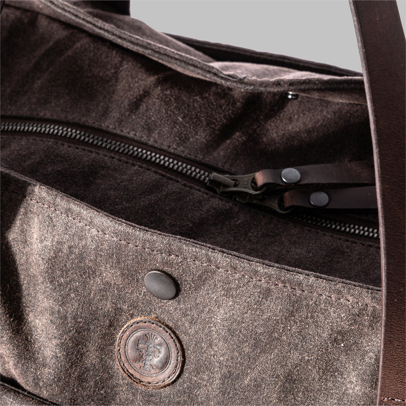Appdale Tote Bag | Ladies Waxed Cotton & Leather Tote Bag, Made in England | Thorndale