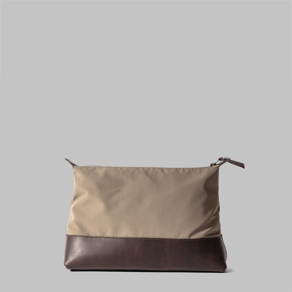 Silverdale | Womens Beige Nylon Wash Bag | Thorndale, UK